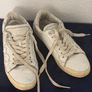 Zadig & Voltaire White Leather Sneakers